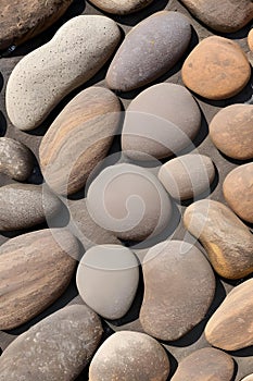 Illustration of realistic stone, rocks background texture