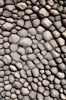 Illustration of realistic stone, rocks background texture