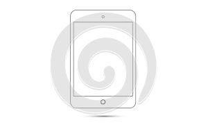 Vector Android Ipad Realistic Android Tablet