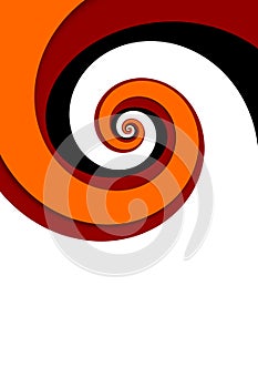 red spiral background