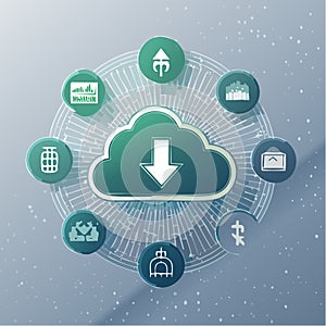 Centralized Cloud Data Download and Services