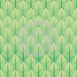 Illustration represents a nature background pattern, leaves or trees