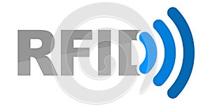Illustration for RFID Technology photo