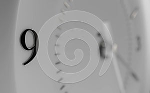 Illustration of Round office clock