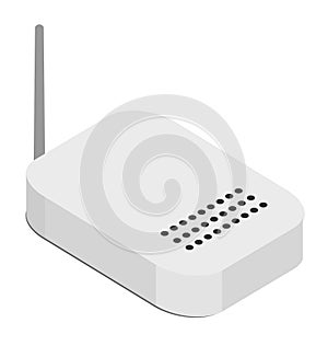 Illustration of a router