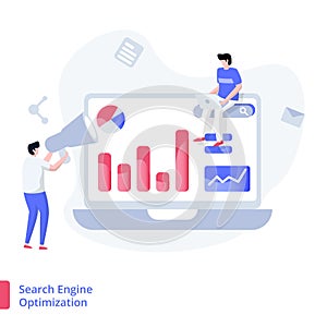 Illustration Search Engine Optimization