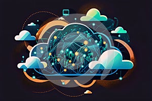 Cloud Computing Data Transfer Network