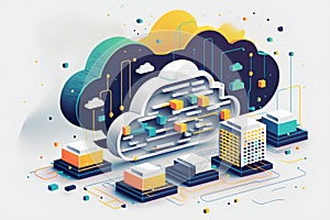 Cloud Computing Data Transfer Network