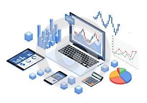 Advanced data analytics on multiple devices