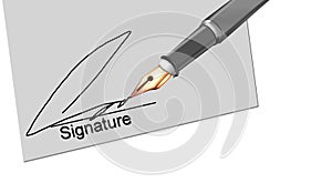 Illustration of signature