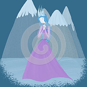 Illustration of Snow Queen