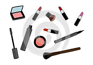 Illustration of Some Gilrs Make Up by Pitripiter