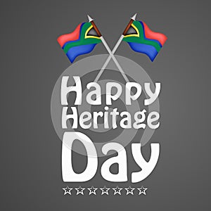 Illustration of South Africa Heritage Day background