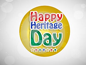 Illustration of South Africa Heritage Day background
