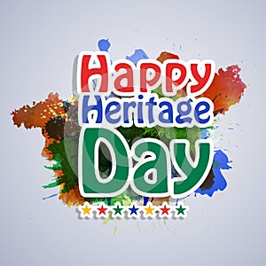 Illustration of South Africa Heritage Day background