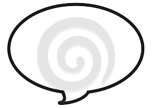 Illustration of speech bubble - Bubble Speech