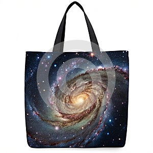 Galaxy spiral art illustration isolated on white photo