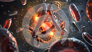 illustration of the stages of cell division.