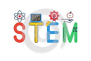 Illustration of STEM photo