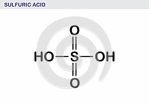 Sulfuric acid formula