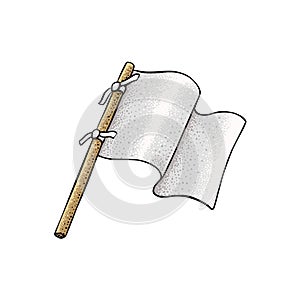 Illustration of Surrender Flag