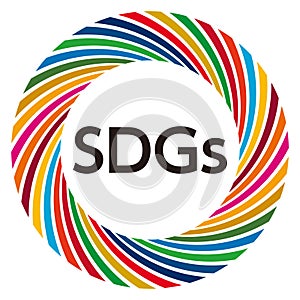 Illustration of Sustainable Development Goals. SDGs