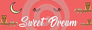 Illustration of a `Sweet dream`