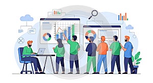 Data Analysis Team Business Analytics, Charts, and Graphs