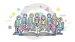 Brainstorming Team Meeting Collaboration, Idea Generation, Book