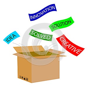 Illustration for Think out of the Box