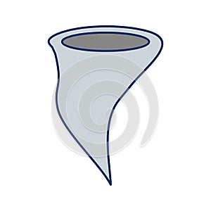 Illustration Tornado  Icon For Personal And Commercial Use...