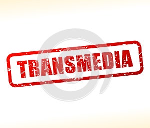 Transmedia text stamp
