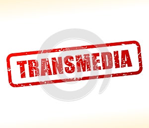 Transmedia text stamp