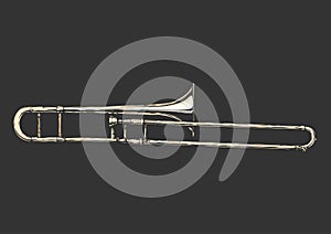 Illustration of trombone