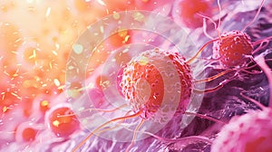 illustration of the uncontrolled growth.