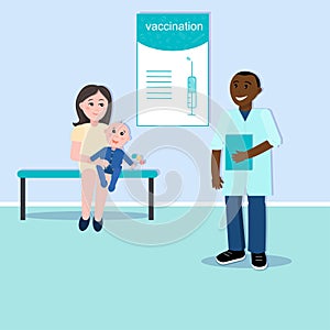 Illustration Vaccination.
