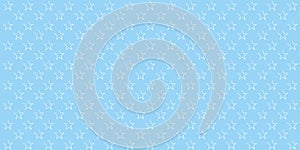 illustration of vector background with blue colored abstract star pattern