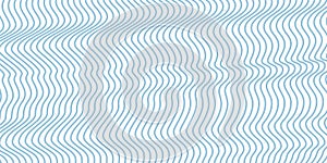illustration of vector background with blue colored striped pattern