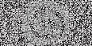 Illustration of vector background with gray colored abstract triangle pattern