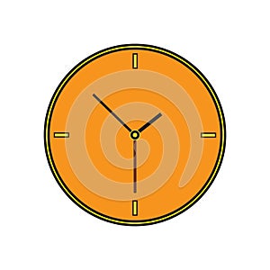 Illustration Vector Of A Clock