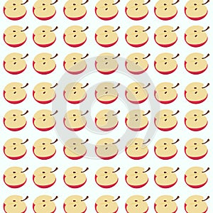 Vector graphic Apple Background Pattern Vector Illustration