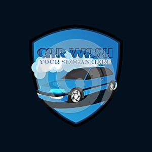 Illustration vector graphic of car wash logo.perfect for e sport