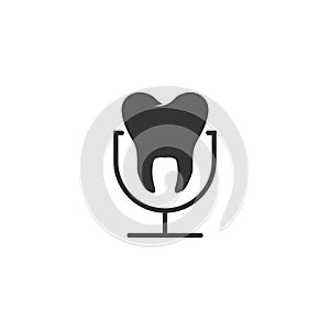 Illustration Vector Graphic of Dentist Podcast Logo