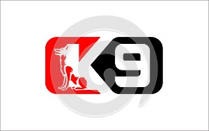 Illustration vector graphic of dog training concept logo design template