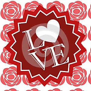 Illustration Vector Graphic Hearts, Love and Romantic