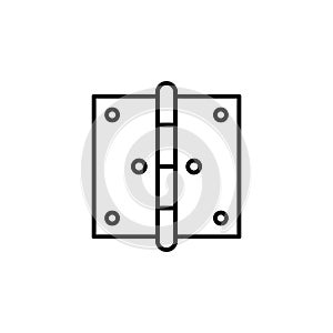 Illustration Vector graphic of hinge icon template photo
