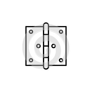 Illustration Vector graphic of hinge icon template