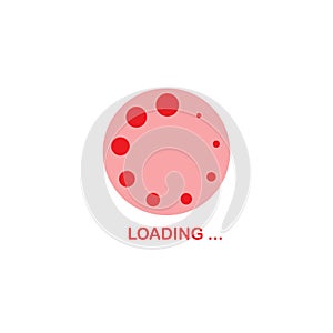 Illustration Vector graphic of loading bar icon
