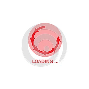 Illustration Vector graphic of loading bar icon