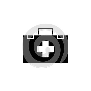 Illustration Vector graphic of medical kit bag icon